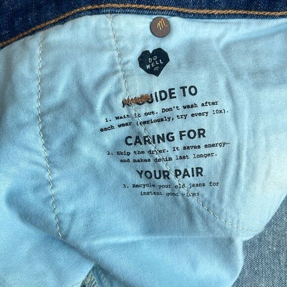 Madewell 10" High Rise Skinny Jeans Sz 35 - Picture 5 of 14